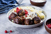 Köttbullar mit Senf-Honigsauce