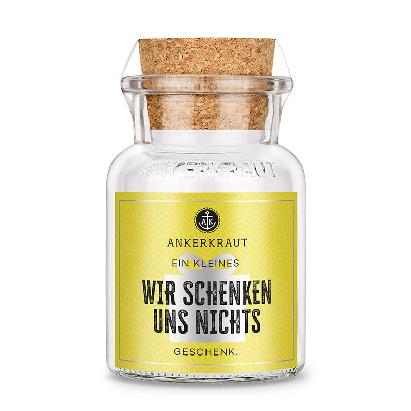 "Nichts" Geschenk-Glas